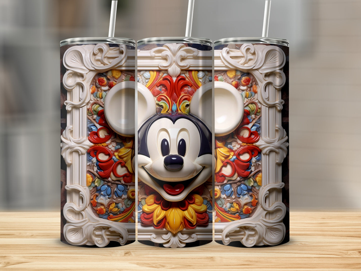 Colorful Disney Mickey Mouse Themed Tumbler Product