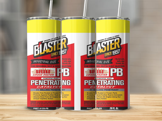 Blaster penetrating catalyst spray cans, industrial size, #1 selling.