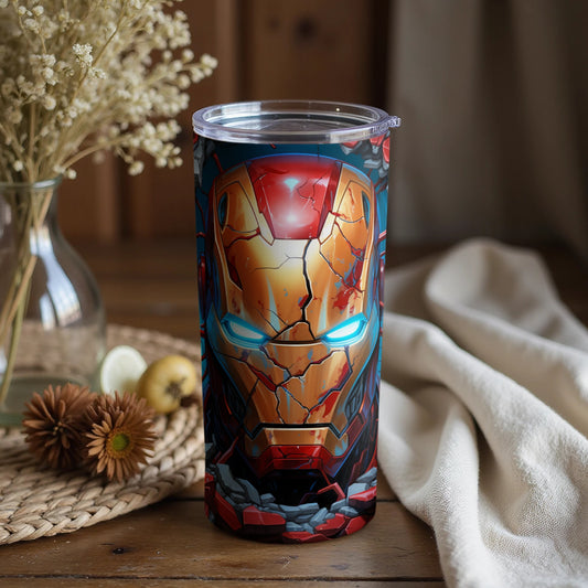 Marvel Iron Man Insulated Tumbler for Hot or Cold Drinks
