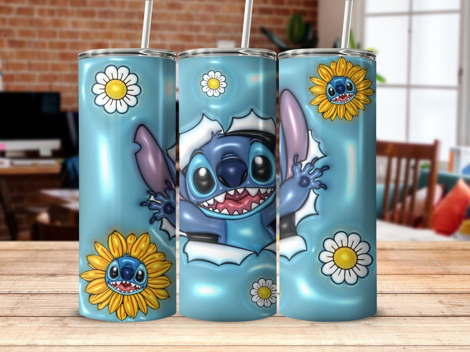 Adorable Cartoon Character Themed Tumbler product
