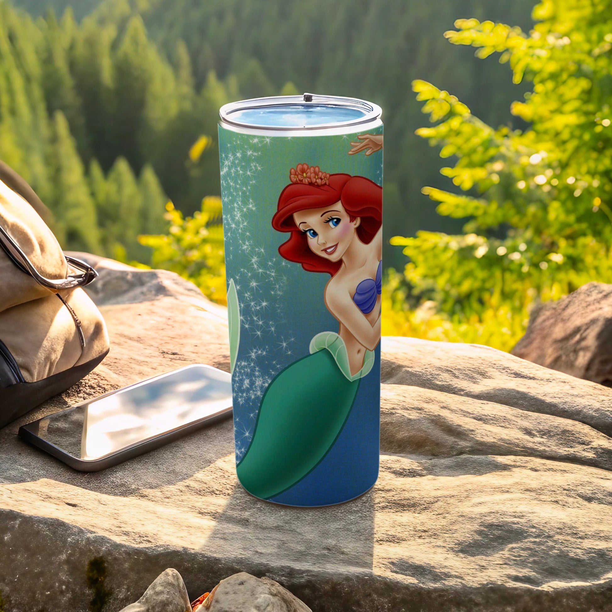 Little Mermaid Tumbler for Outdoor Adventure
