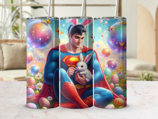 Superman Bunny Ears Easter Rabbit Eggs Bubbles Butterflies product type