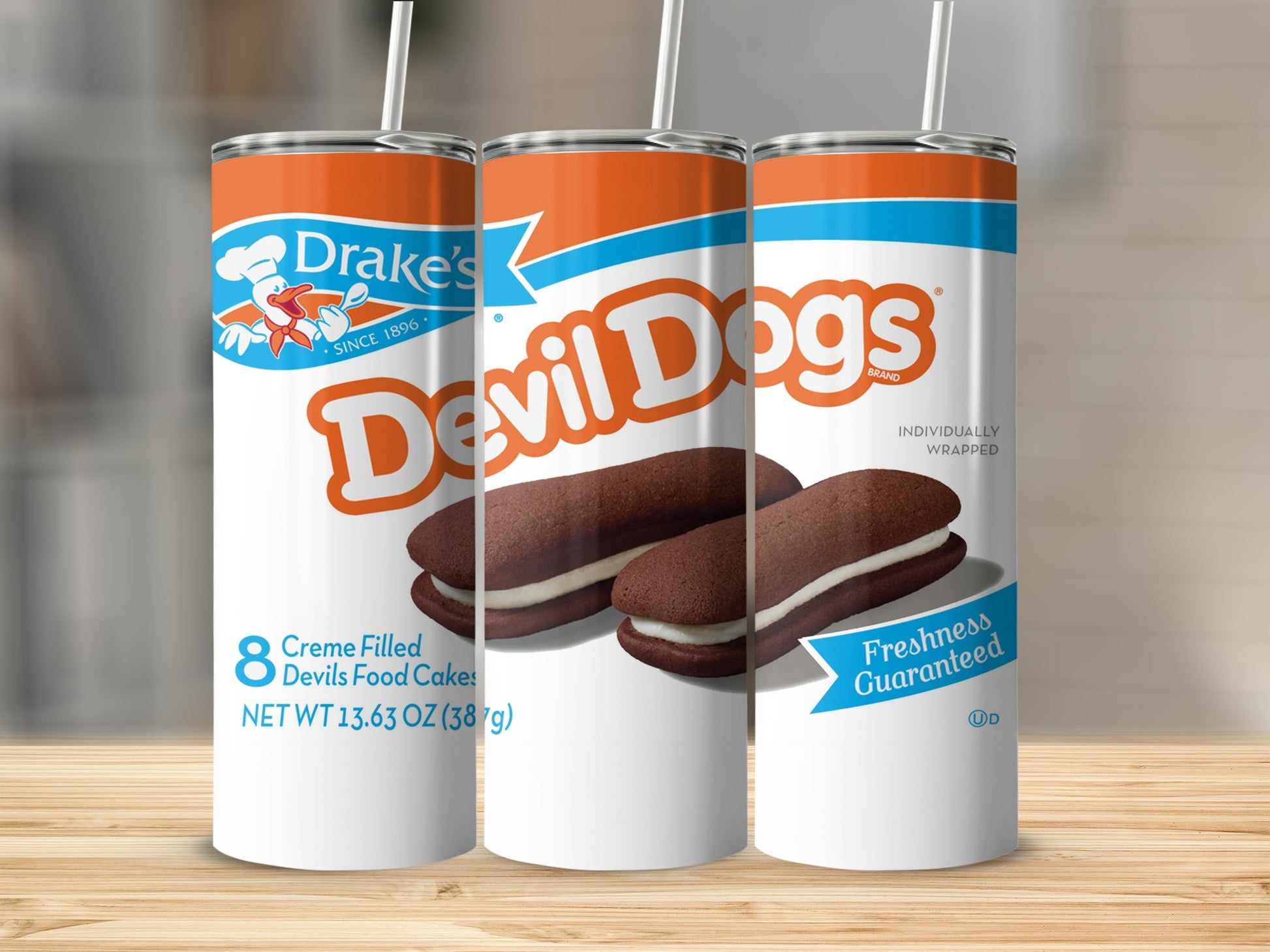 Drake's Devil Dogs Creme Filled Devils Food Cakes product type