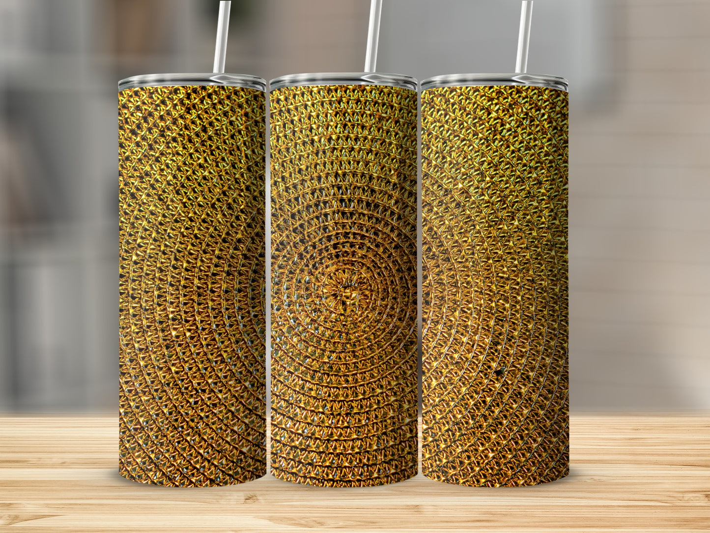 Textured Pattern Drinkware for Everyday Use