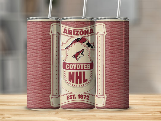 Arizona Coyotes NHL Established in 1972 Unique Style Tumbler