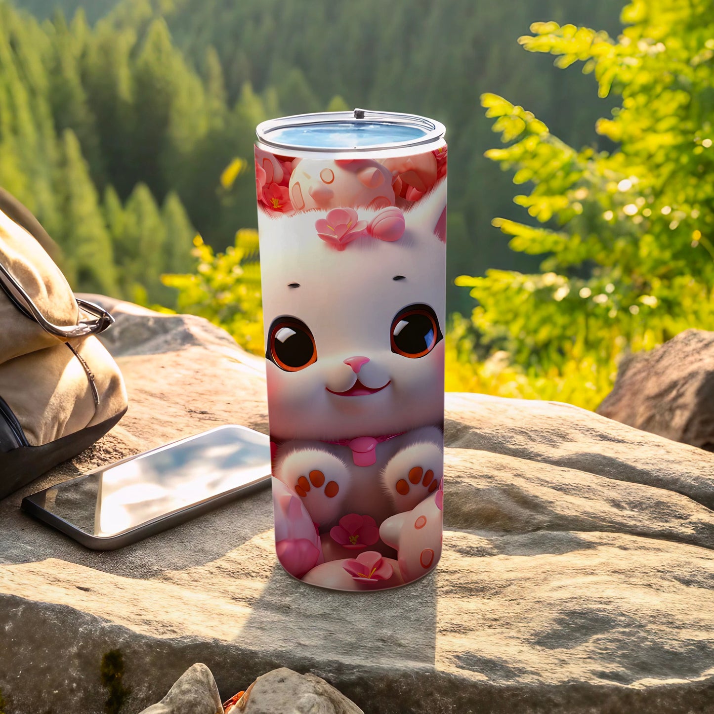 Adorable Kawaii Cat Pink Flower Big Eyes Smiling Creature product type
Kawaii
Cat
Cute
Tumbler
Drinkware
Animal
Feline
Pink
Flower
Adorable
Beverage
Travelcup
Gift
Unique
Cartoon
Whimsical
Sweet
Eyes
Creature
Outdoors