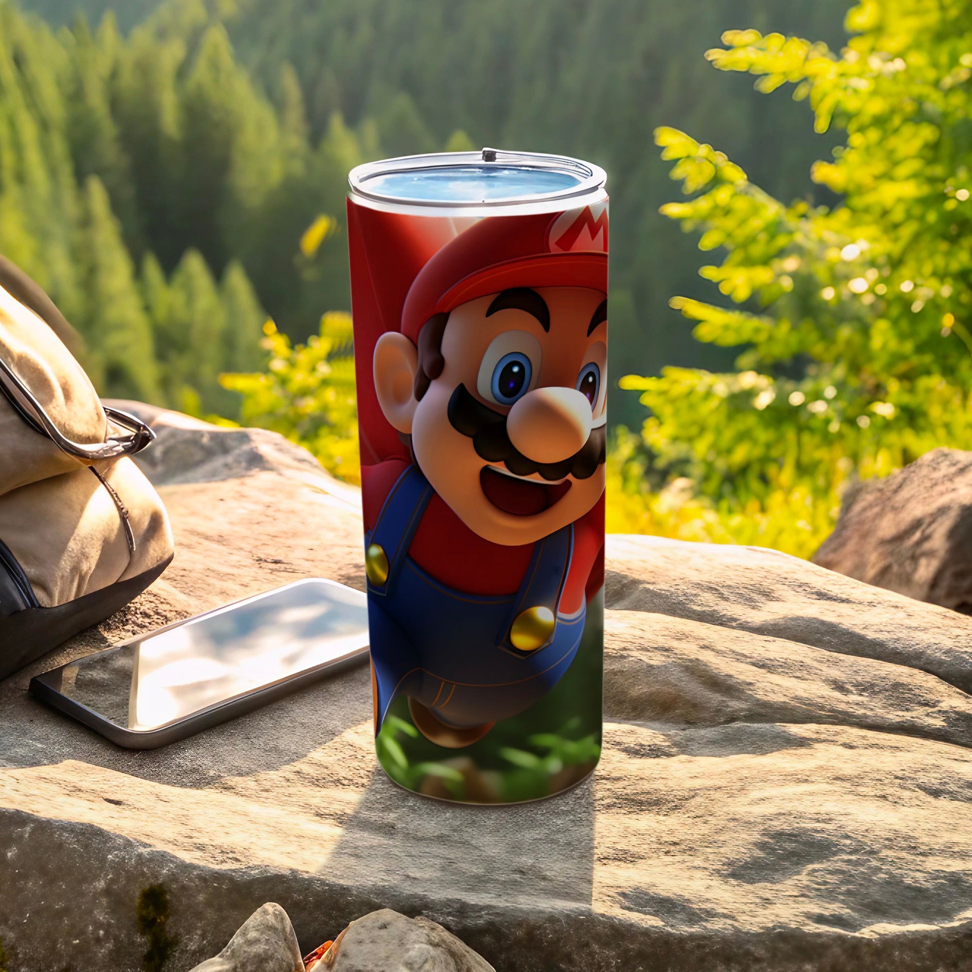 Colorful Adventure Character Insulated Tumbler Cup