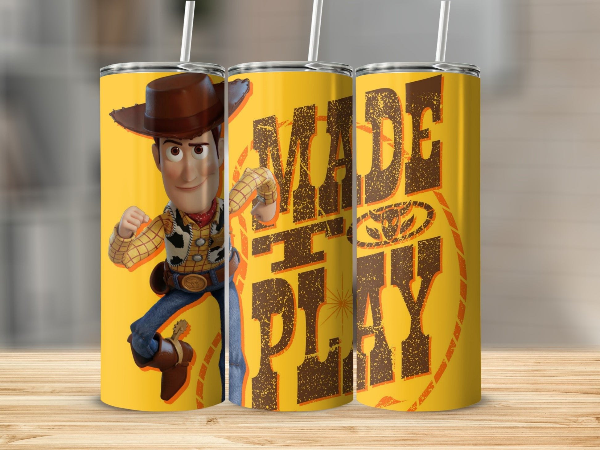 Made to Play Cowboy Character Tumbler Cup