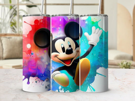 Colorful Mickey Mouse Themed Tumbler Product