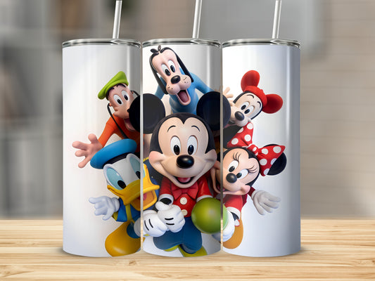 Disney Characters Tumbler for Beverages and Drinks