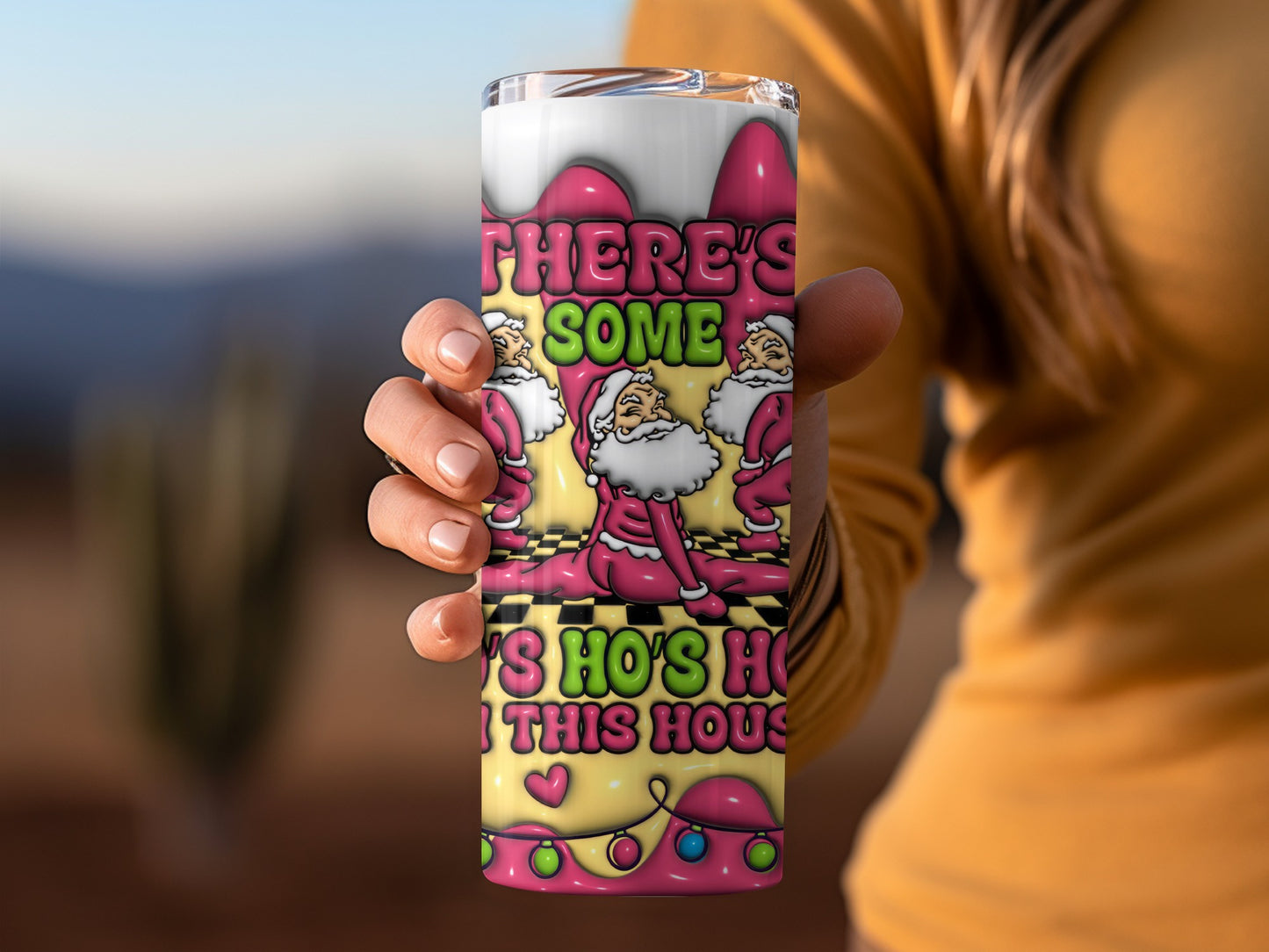 There's Some Ho's In This House Tumbler Travel Mug