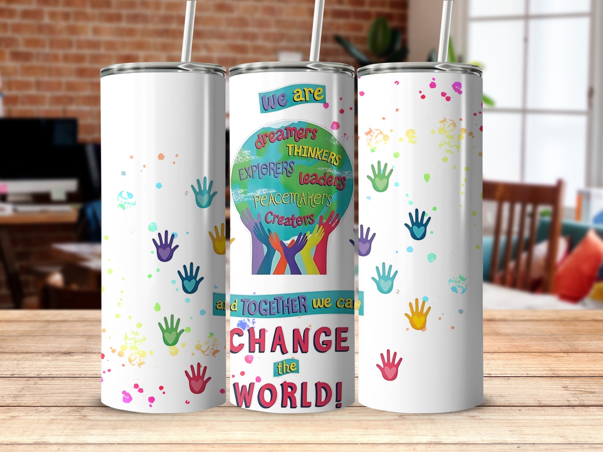 Inspirational Dreamers and Thinkers Tumbler