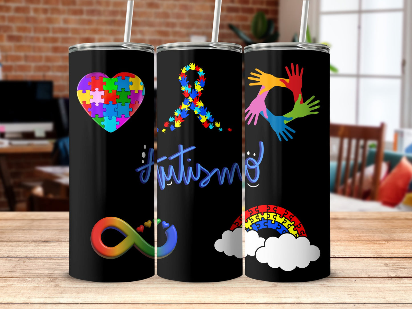Autism Awareness Tumbler Cups for Everyday Use
