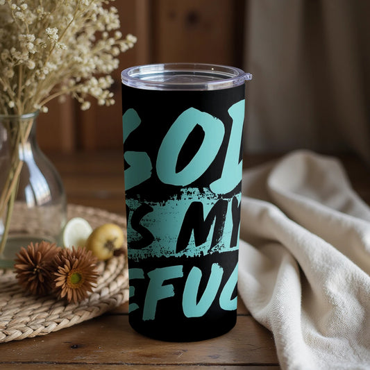 God Is My Refuge Insulated Tumbler