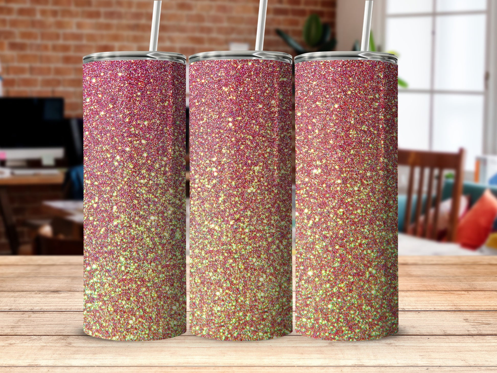Glittery Sparkle Tumbler for Everyday Use