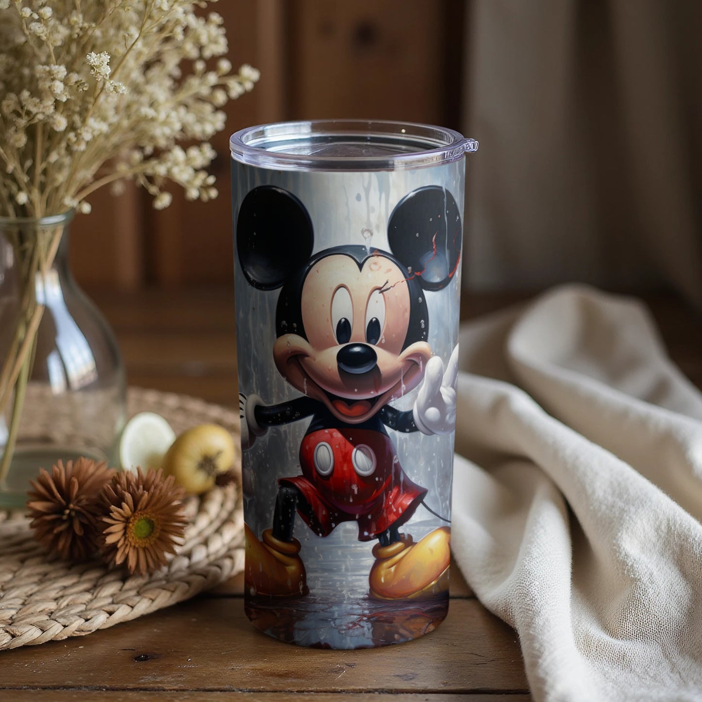 Mickey Mouse Tumbler with Classic Pose Design