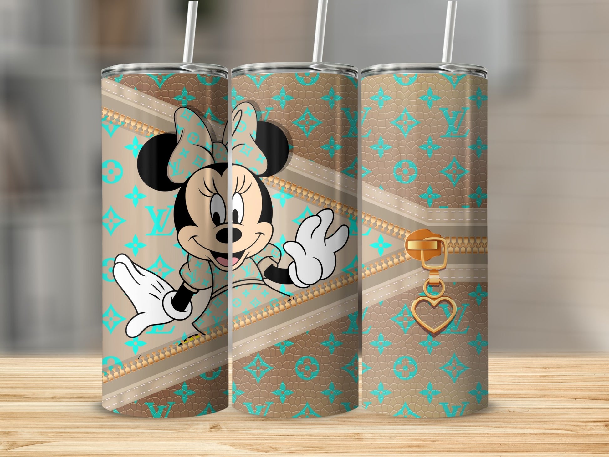 Minnie Mouse Designer Inspired Tumbler for Everyday Use