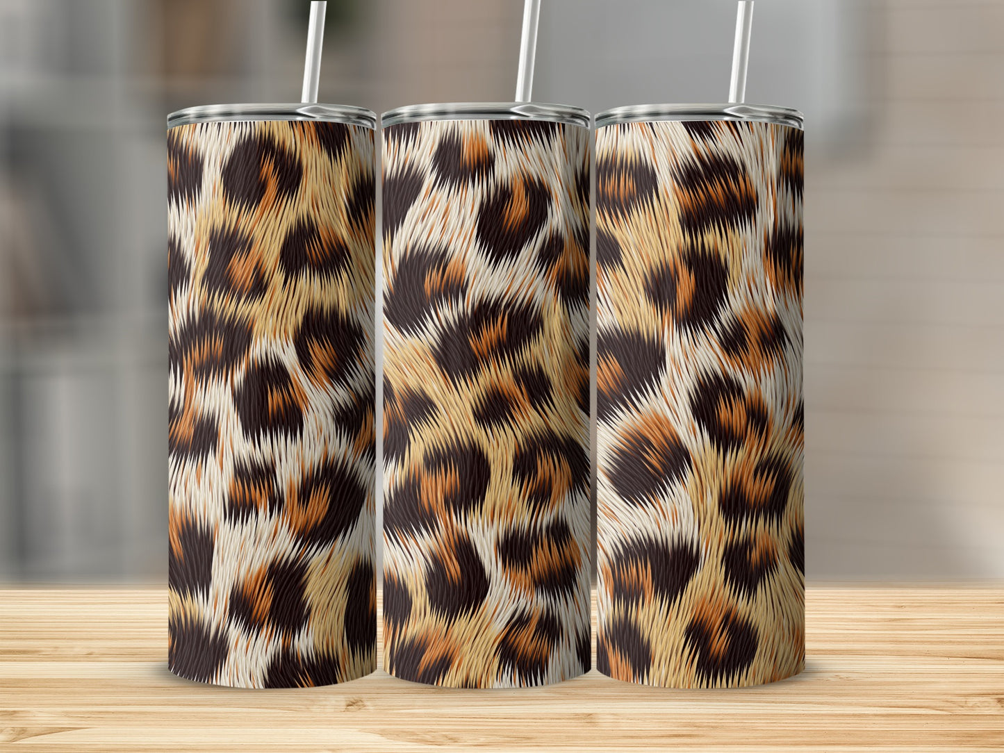 Leopard Print Tumbler Stylish and Trendy Travel Mug