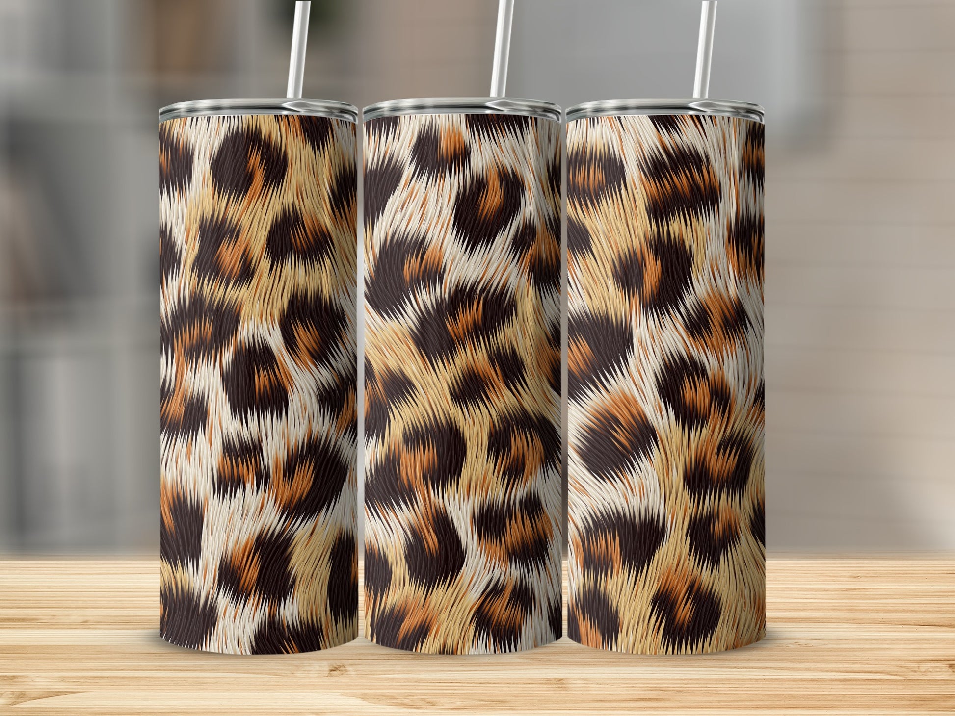Leopard Print Tumbler Stylish and Trendy Travel Mug