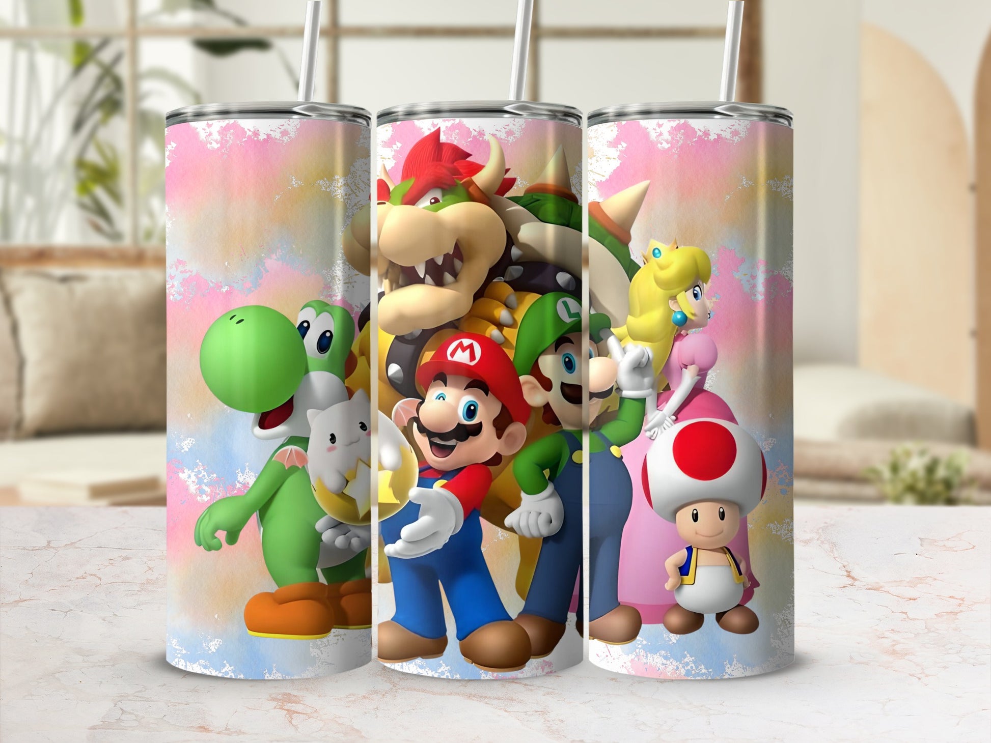 Colorful Character Design Insulated Tumbler Product
