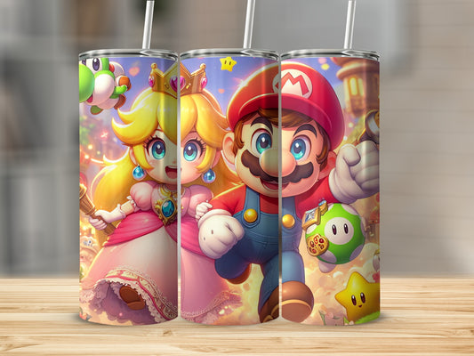 Colorful Character-Themed Insulated Tumbler Drinkware