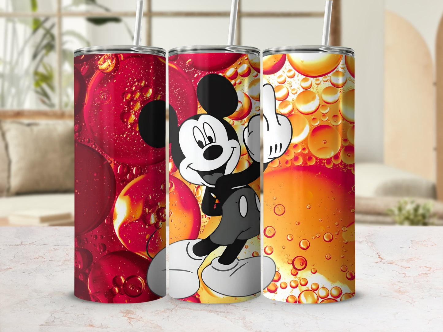 Colorful Mickey Mouse Design Tumbler Product