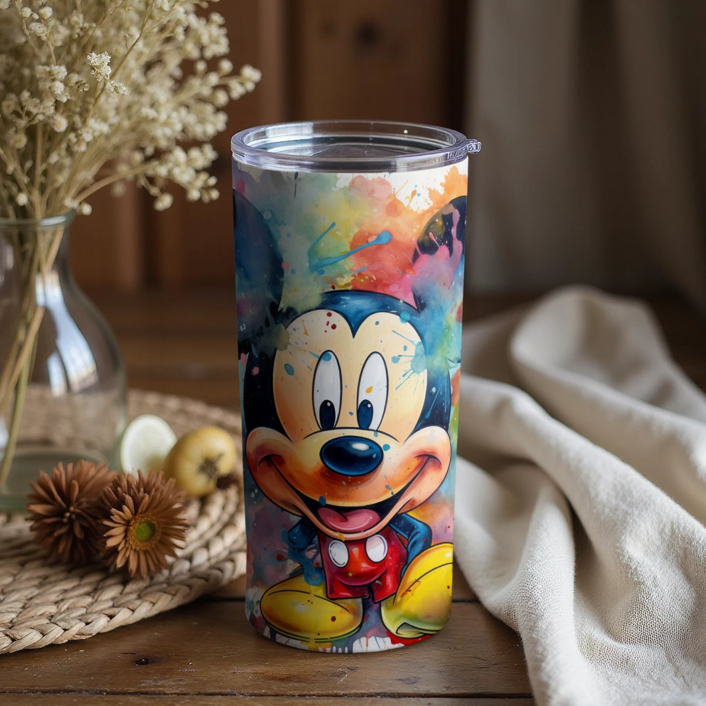 Colorful Cartoon Character Insulated Tumbler