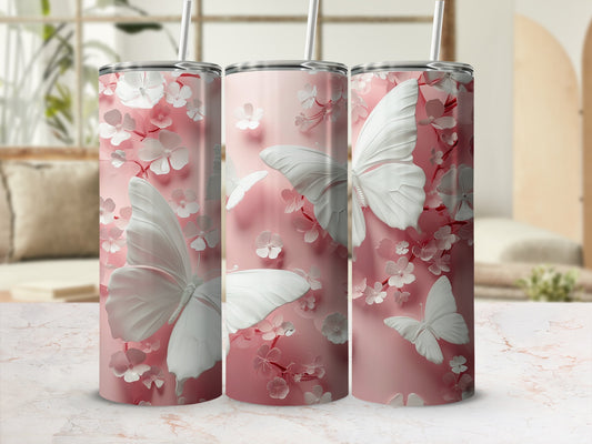 Pink Butterfly Floral Spring Tumbler drinkware product type
Tumbler
Butterfly
Floral
Pink
Flowers
Spring
Drinkware
Gift
WhiteButterfly
CherryBlossom
PastelPink
Aesthetic
NatureDesign
Trendy
CuteTumbler
DelicatePattern
GardenTheme
Hydration
InsulatedTumbler
BeverageContainer