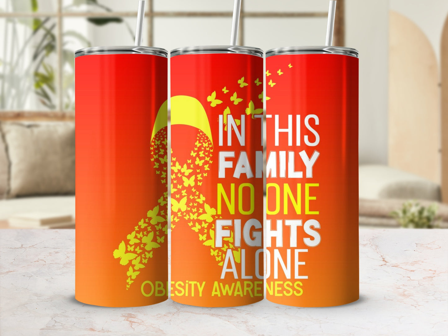 In This Family No One Fights Alone Obesity Awareness product