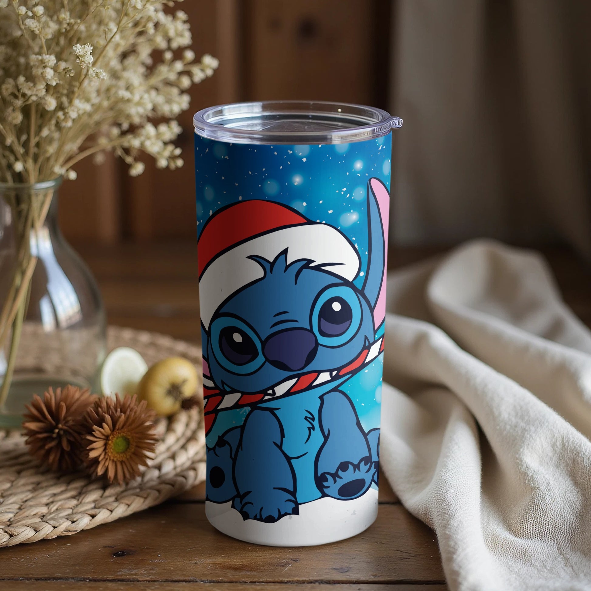 Cute Christmas Character Design Tumbler for Holiday Cheer