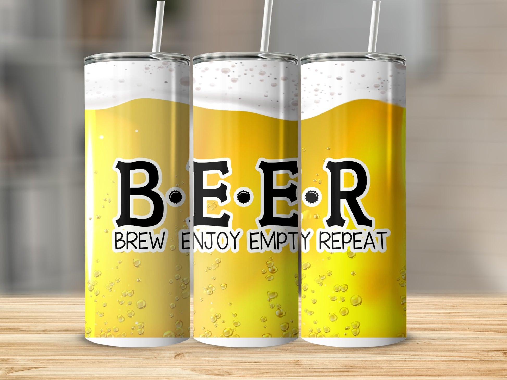 Beer Brew Enjoy Empty Repeat Design Drinkware product type