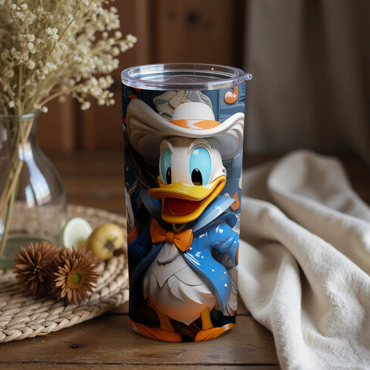 Donald Duck Tumbler Colorful Cartoon Character Cup