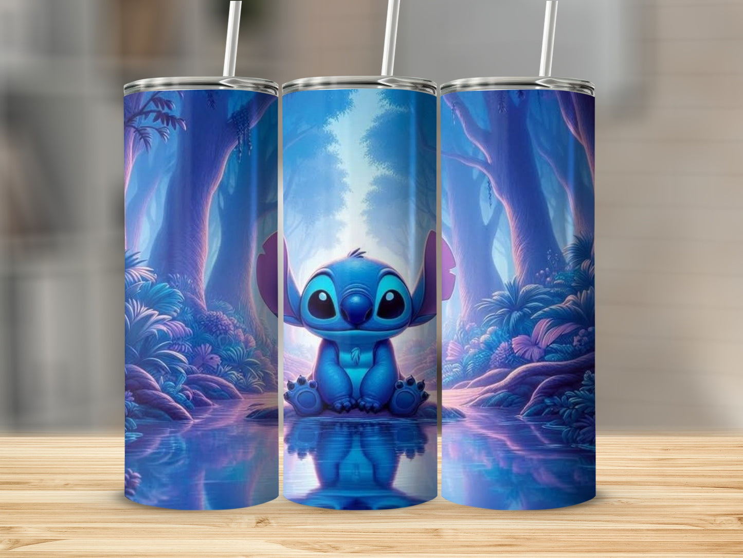 Cute Alien Cartoon Character Design Tumbler Cups