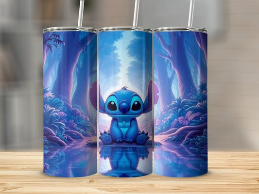 Cute Alien Cartoon Character Design Tumbler Cups