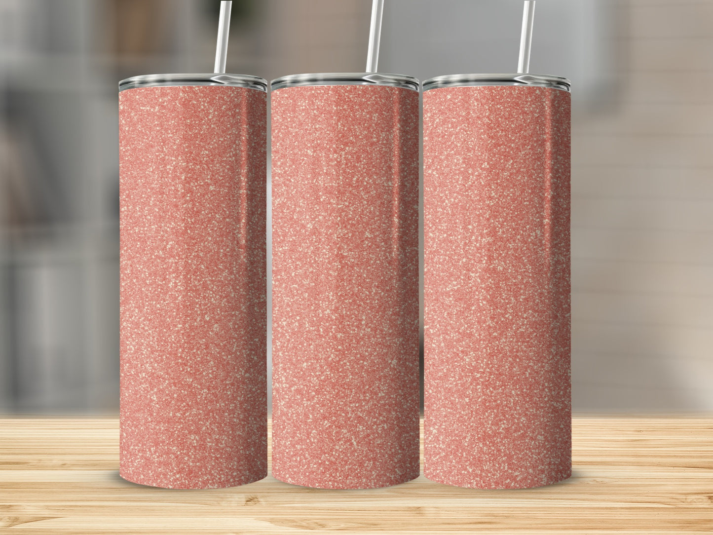 Sparkling Pink Glitter Tumbler for Stylish Hydration