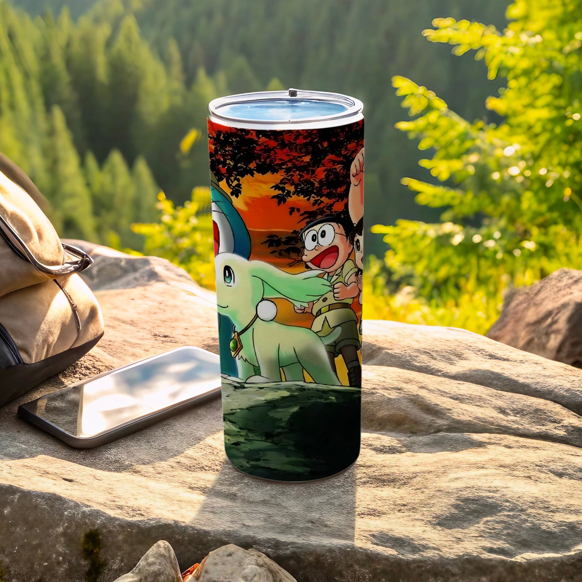 Adventure Anime Characters Travel Tumbler Cup