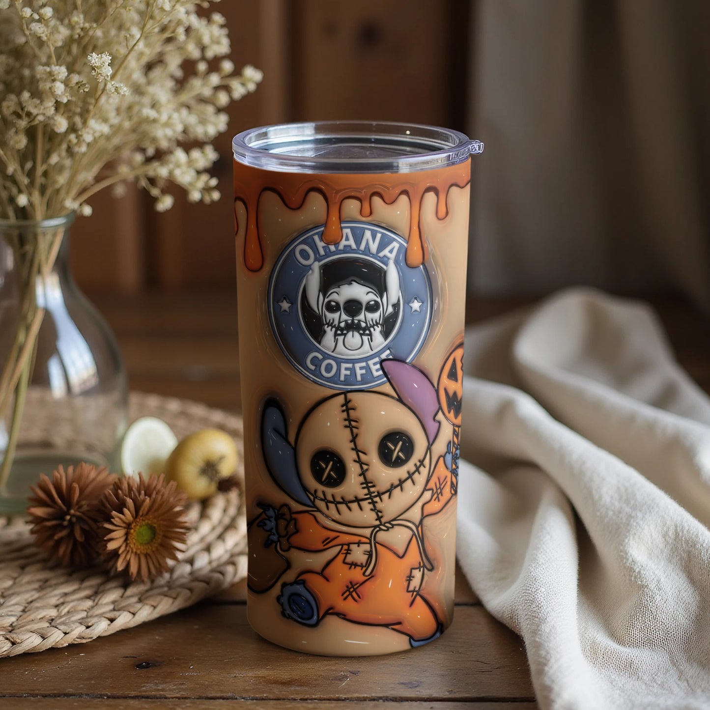 Voodoo Zombie Doll Coffee Cup for Spooky Sips