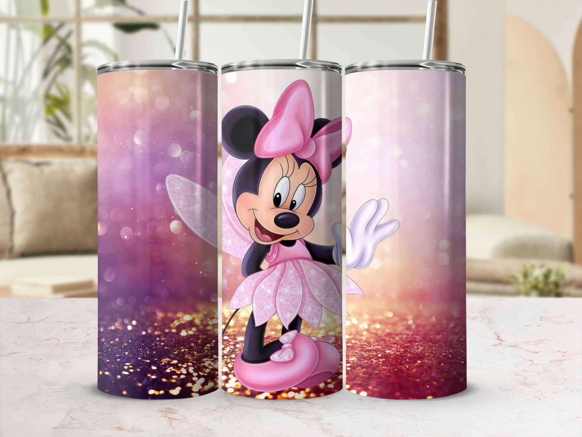 Minnie Mouse Sparkling Fairy Tall Tumbler