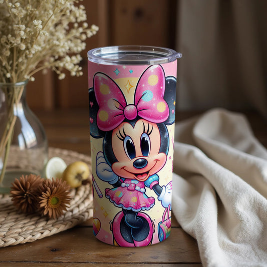 Colorful Minnie Mouse Design Insulated Tumbler product
