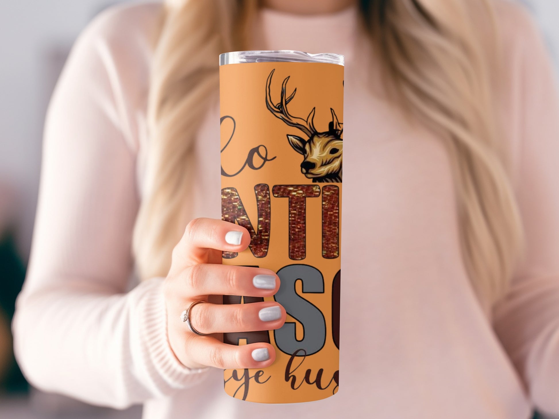 Go Antlers Show Tumbler for Outdoor Enthusiasts