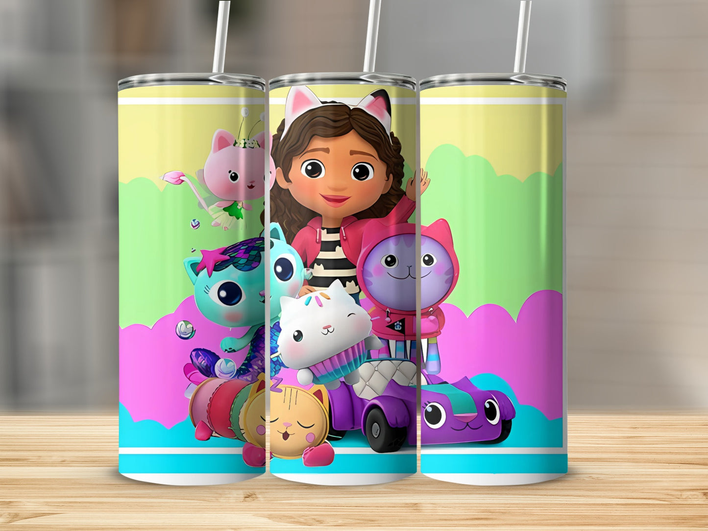 Colorful Cartoon Character Inspired Tumbler Cup Product