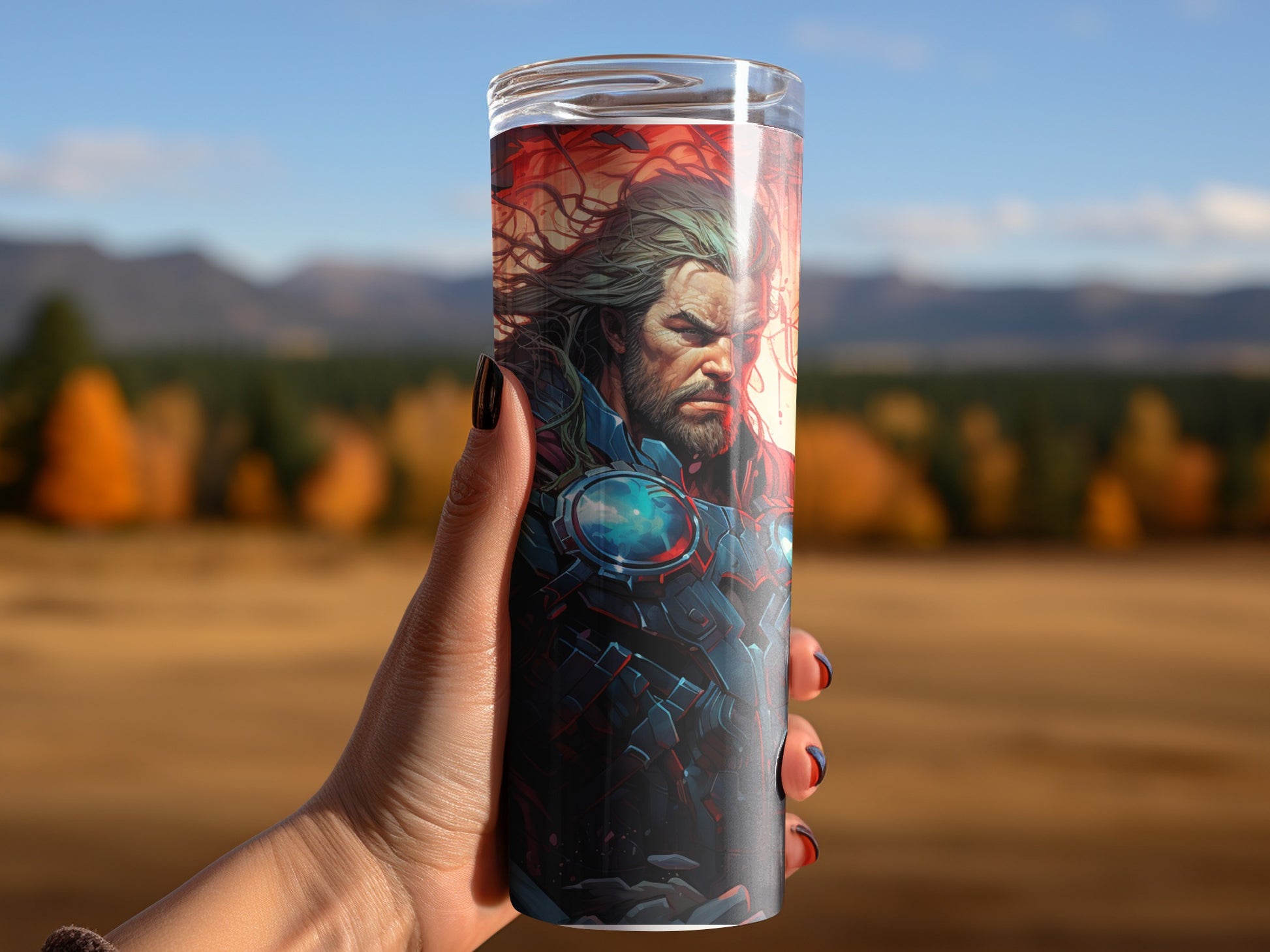 Thor God of Thunder Insulated Tumbler Cup