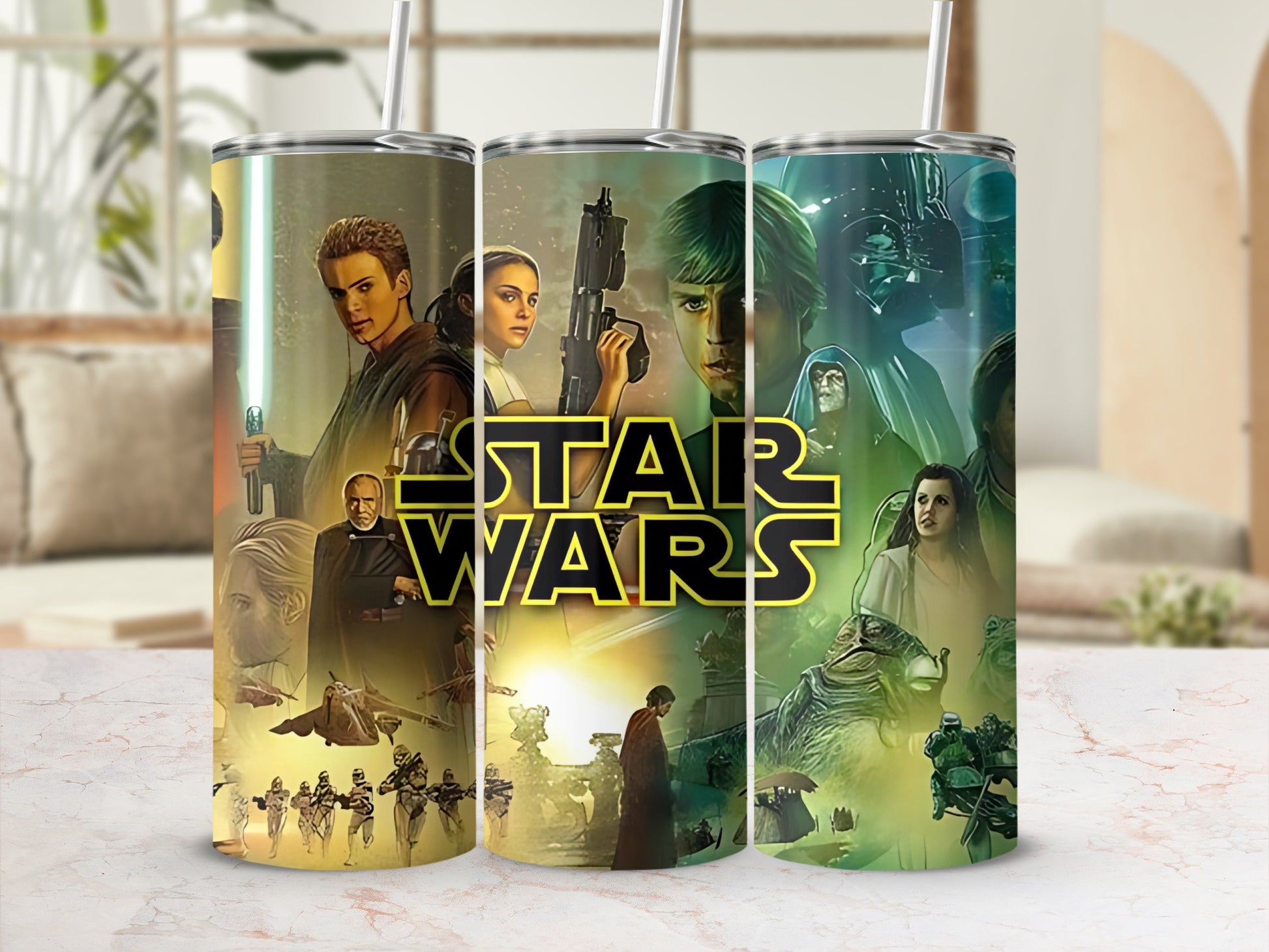 Star Wars Galactic Saga Heroes Movie Film Tumbler product type