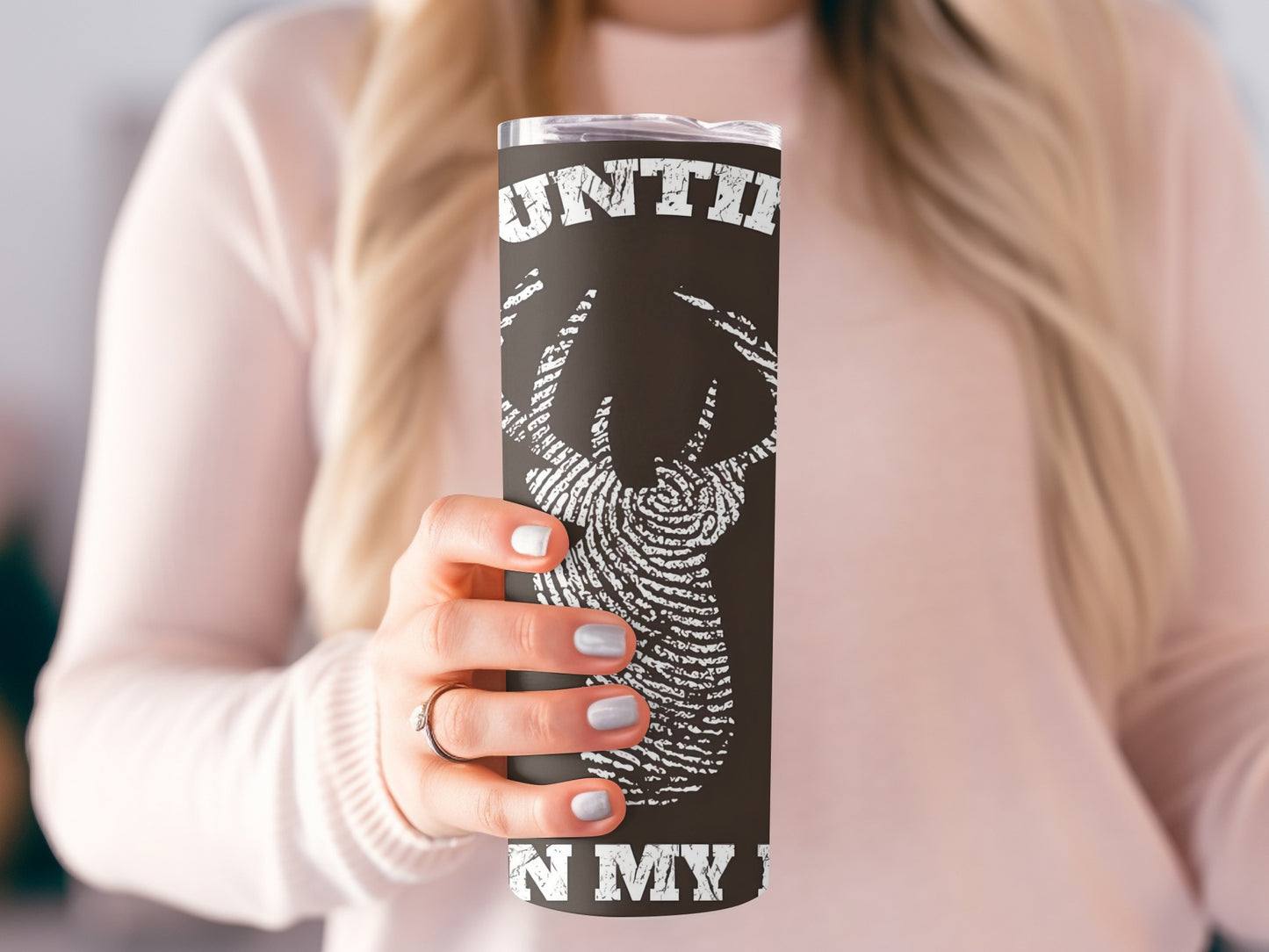 Hunting Enthusiast Deer Design Tumbler Product