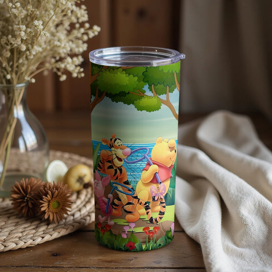 Winnie the Pooh and Friends Tumbler with Lid
