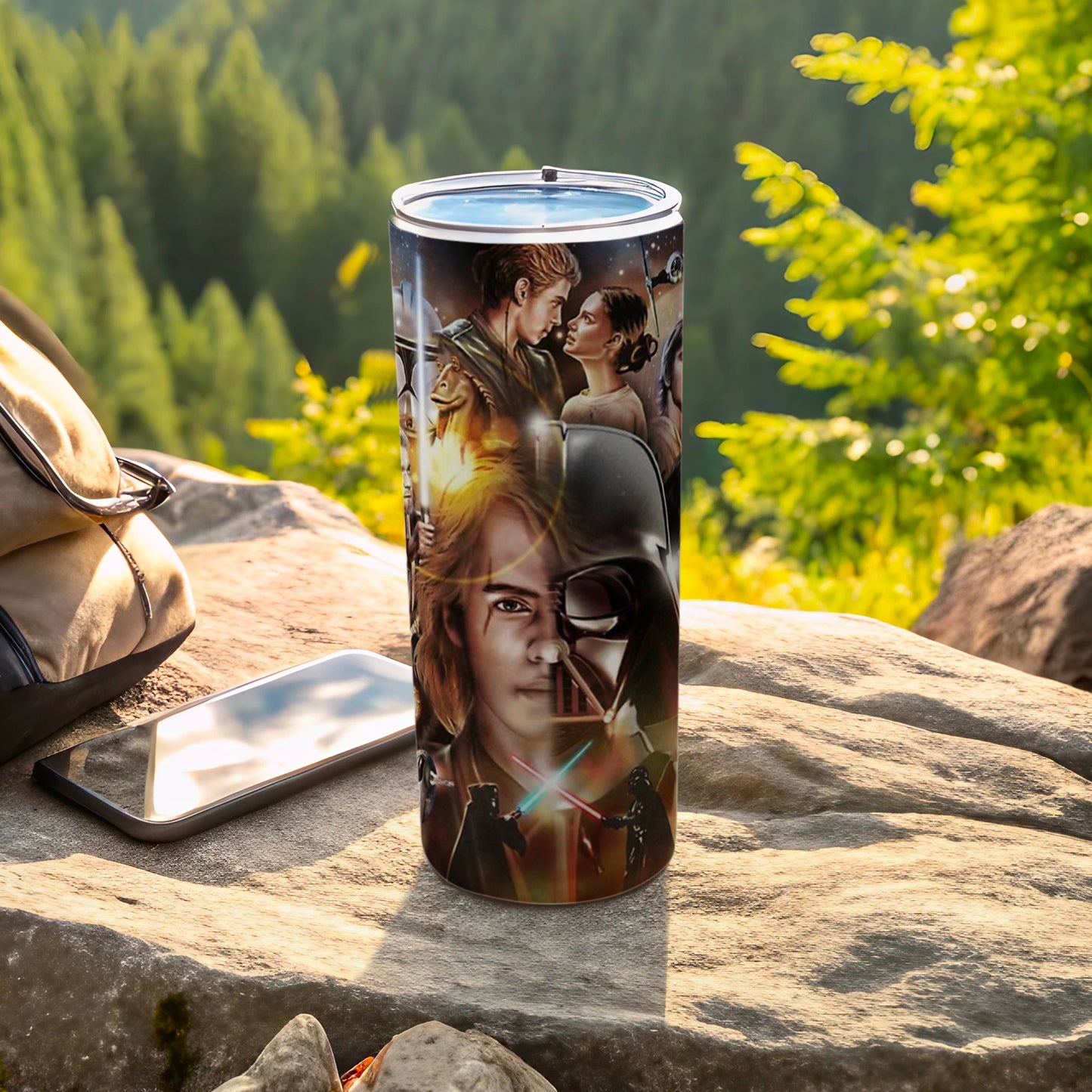 Star Wars Anakin Padme Darth Vader SciFi Tumbler product type