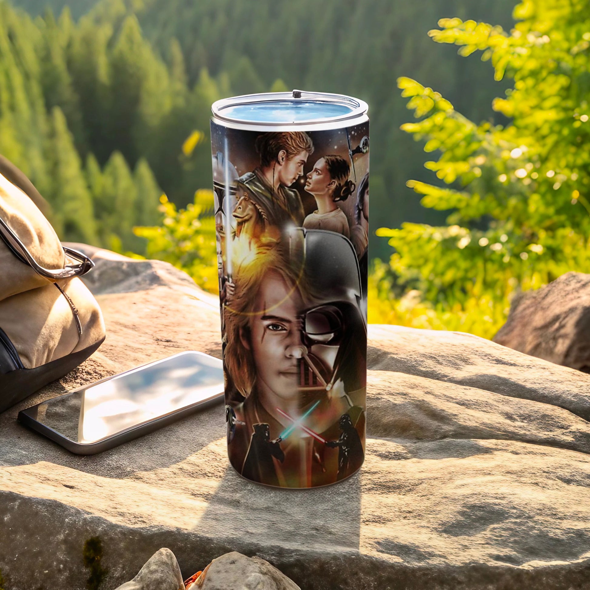 Star Wars Anakin Padme Darth Vader SciFi Tumbler product type