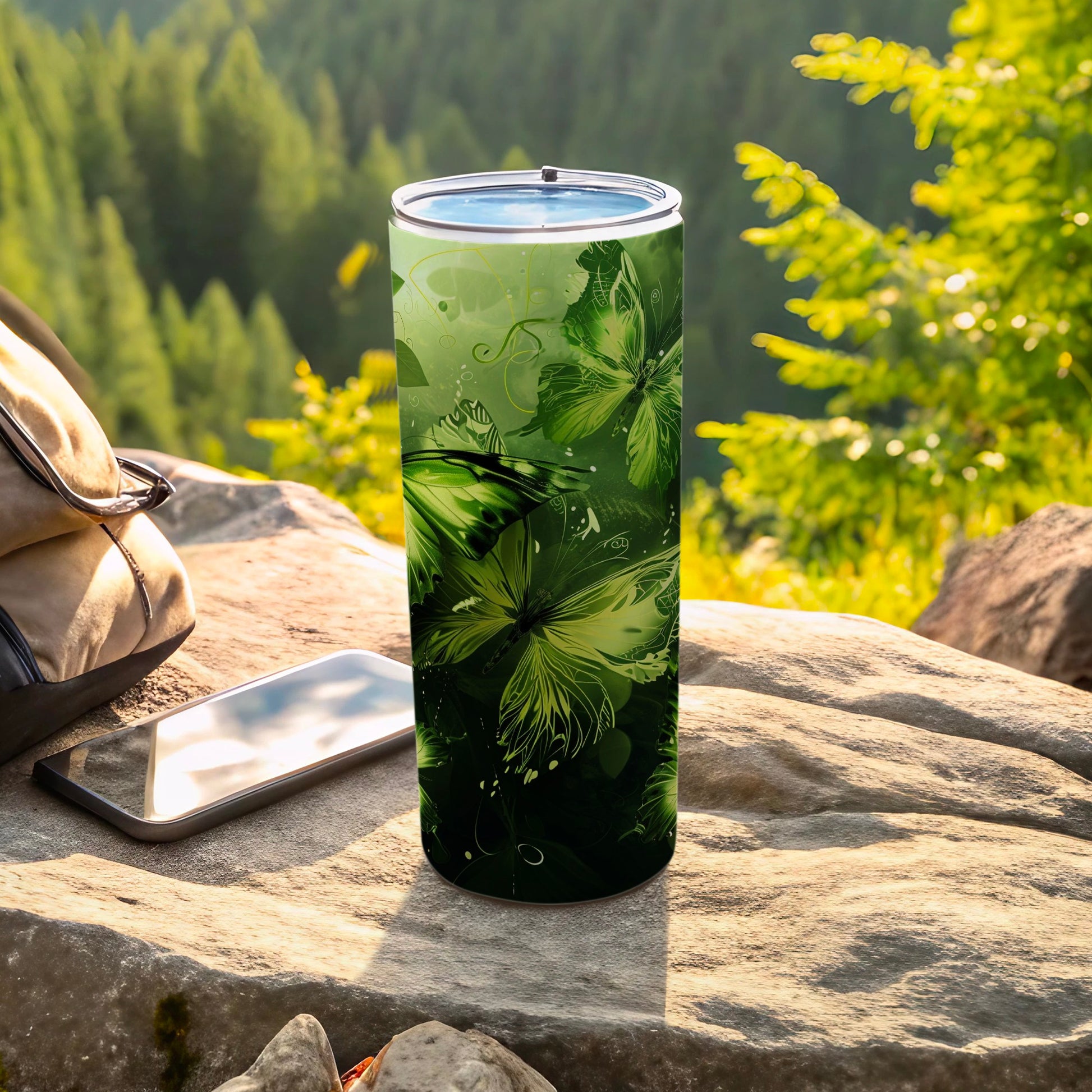 Green Butterfly Floral Tumbler Artistic Design Nature Inspired product type
Tumbler
Green Tumbler
Butterfly Design
Floral Pattern
Nature Inspired
Drinkware
Insulated Bottle
Travel Tumbler
Unique Gift
Outdoor Drinkware
Vibrant Green
Abstract Butterflies
Botanical Print
Garden Theme
Forest Motif
Custom Print
Beverage Container
Stylish Tumbler
Patterned Drinkware
Artistic Design