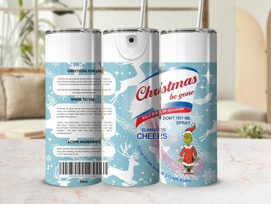 Christmas Be Gone Kills 99 Percent of Christmas Spray