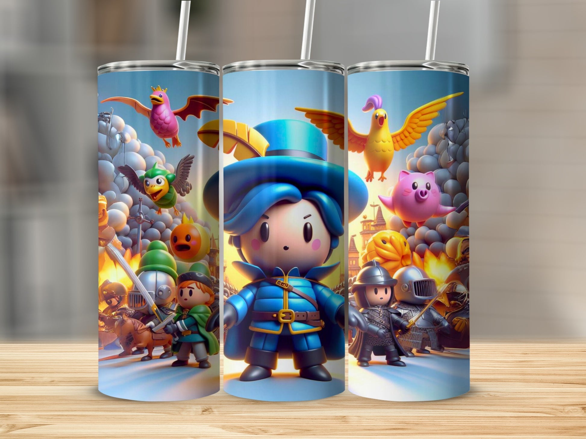 Colorful Animated Characters Decorative Product